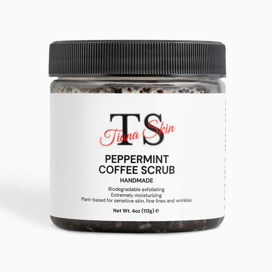 Peppermint Coffee Scrub